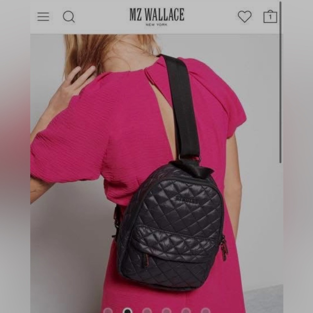 MZ Wallace Metro Transit/ Uni Black Backpack